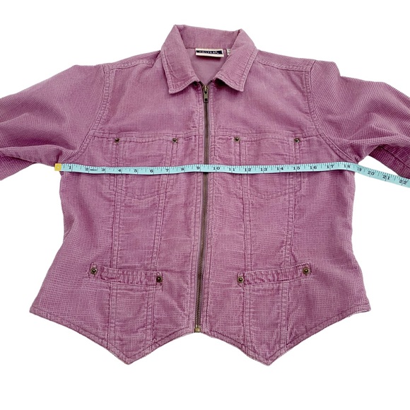 Bill Blass Women’s Small Purple Corduroy Jacket - Picture 12 of 13